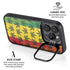 Marijuana Rasta Pattern iPhone 16 Pro Kickstand Case